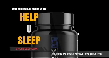 Higher Doses of Remeron: A Sleep Aid Solution?