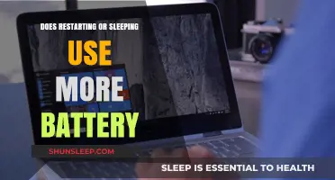 Restarting or Sleeping: Which Drains More Battery?