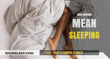 Resting vs. Sleeping: What's the Difference?