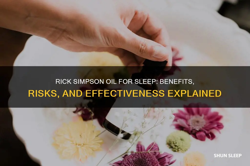 does rick simpson oil help you sleep