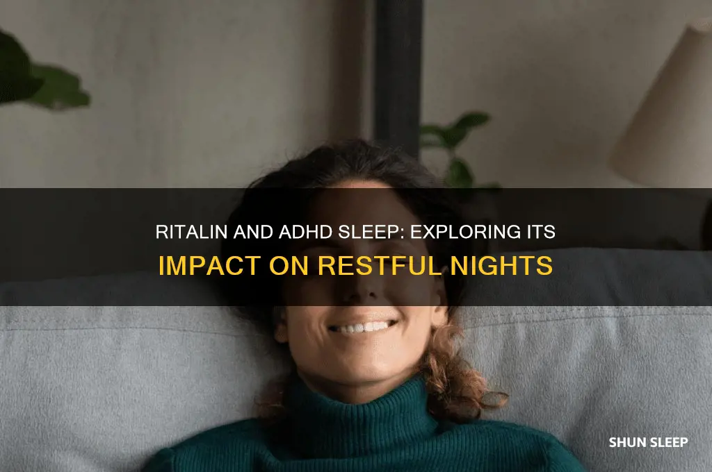 does ritalin help adhd sleep