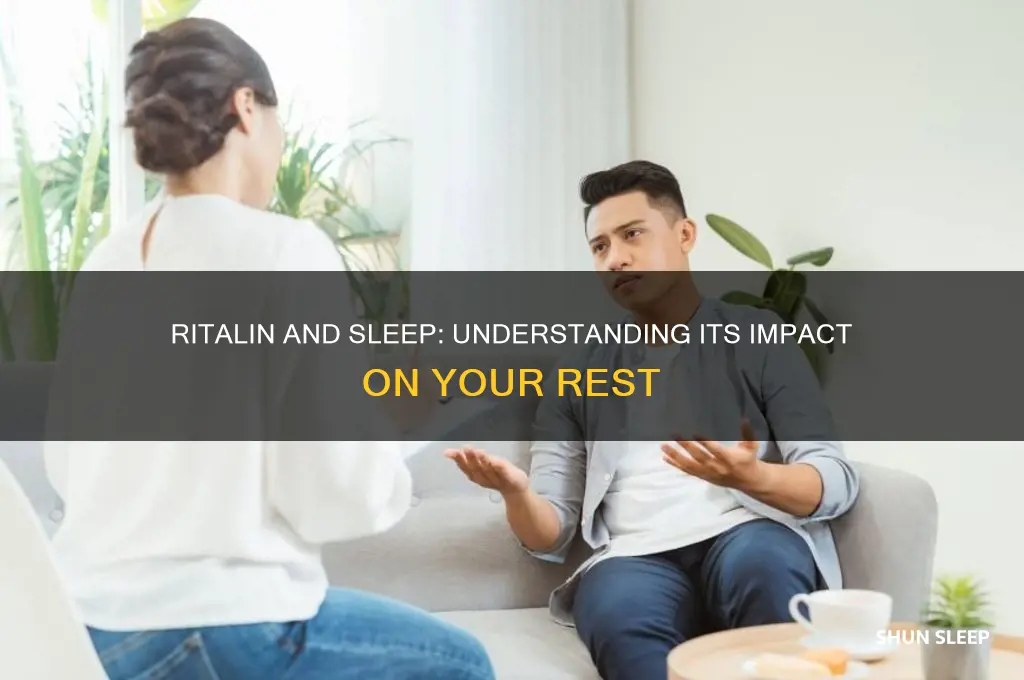 does ritalin keep you from getting sleep