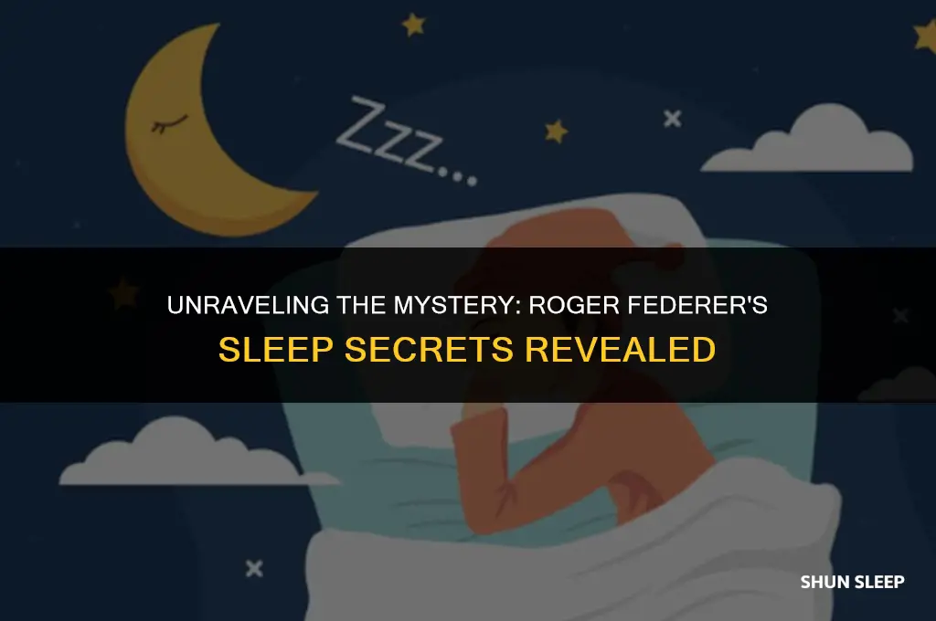 does roger federer sleep 12 hours a day