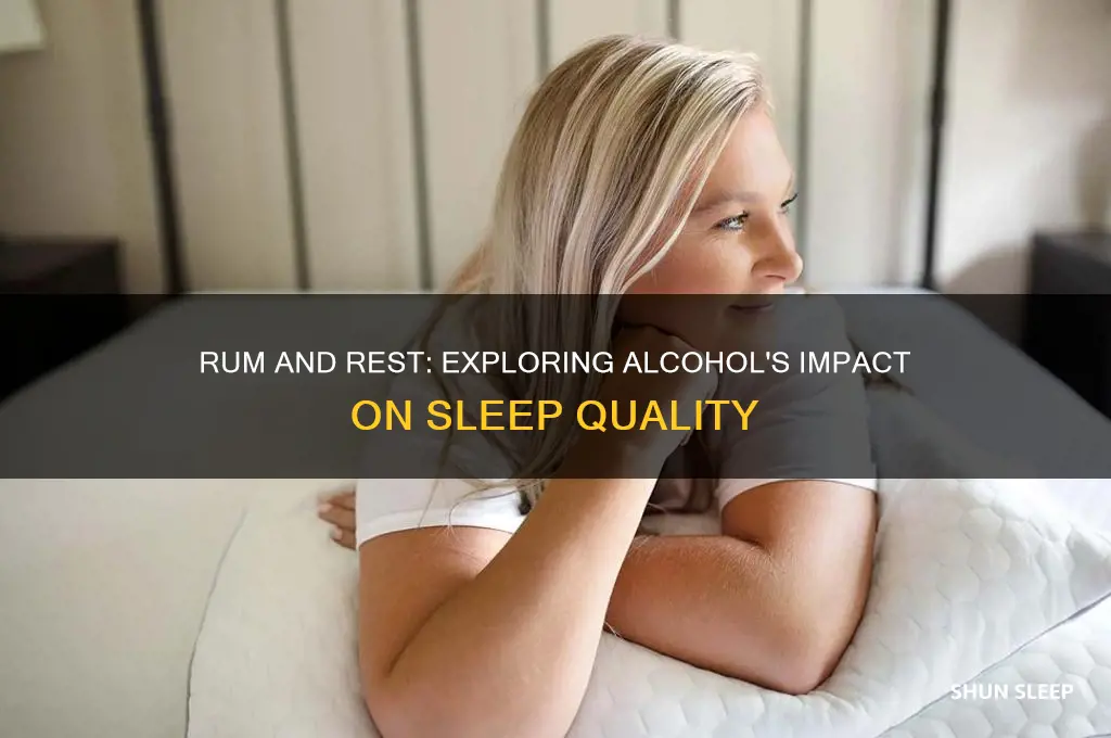 does rum help u sleep