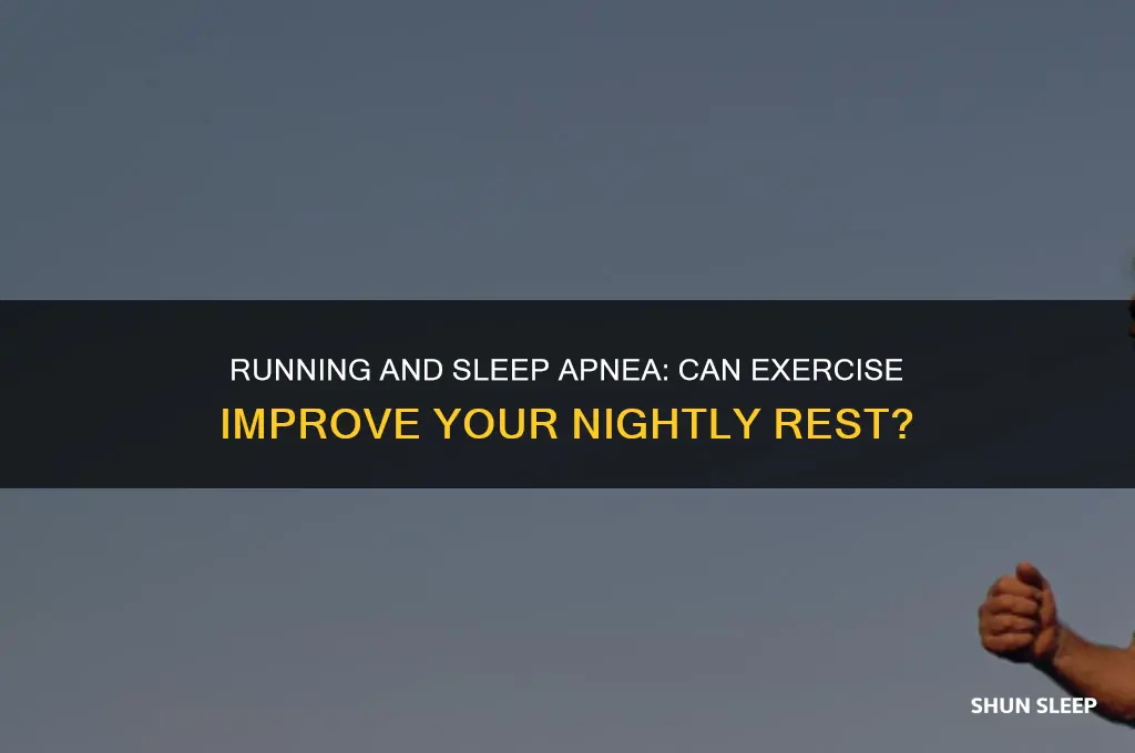 does running help with sleep apnea