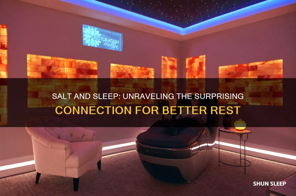 does salt help sleep
