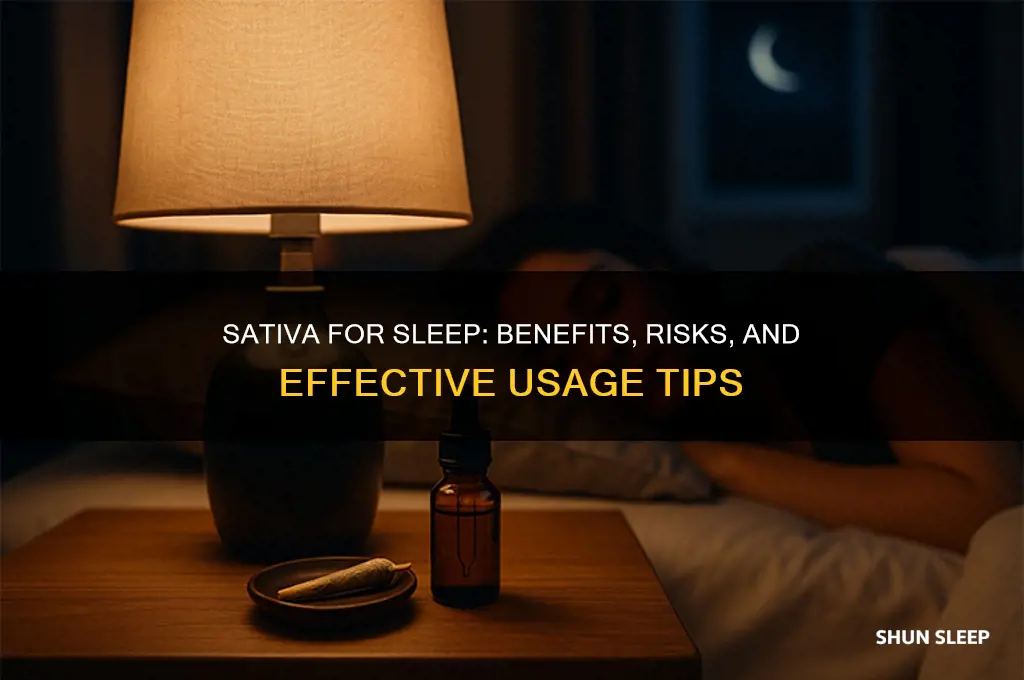 does sativa help sleep
