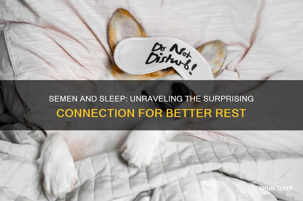 does semen help you sleep