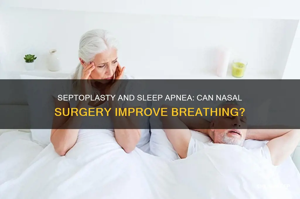 does septoplasty help sleep apnea
