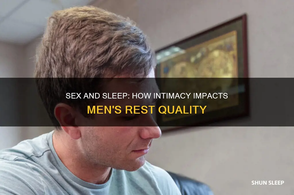 does sex help guys sleep