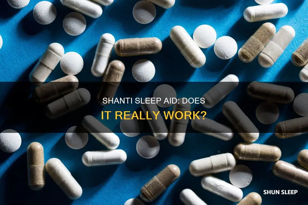 does shanti sleep aid work