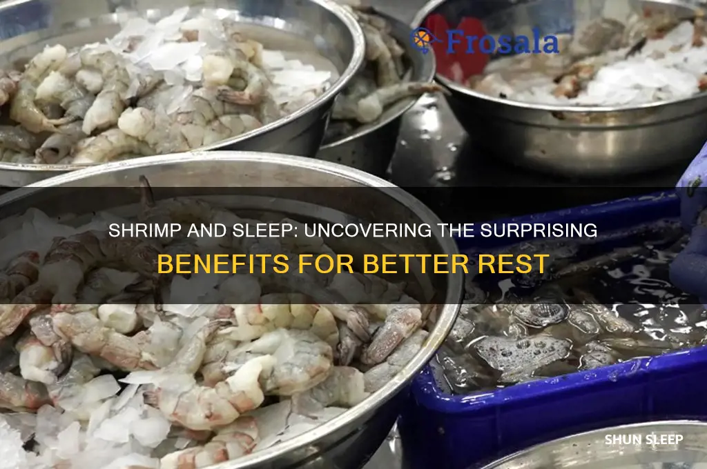 does shrimp help you sleep