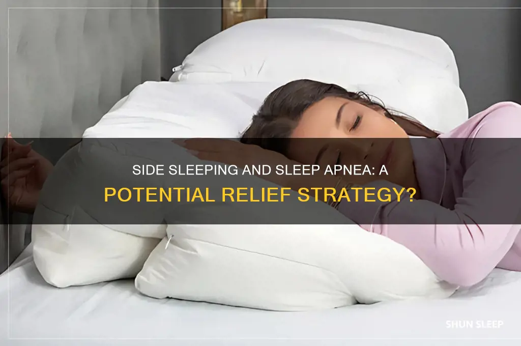 does side sleeping help sleep apnea