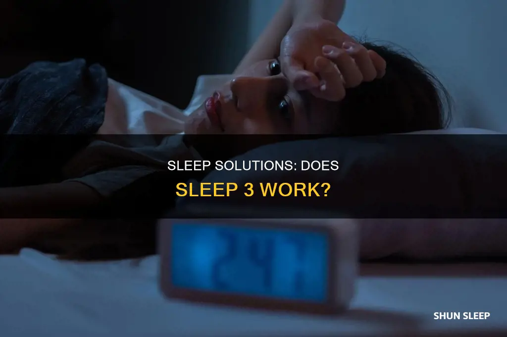 does sleep 3 work