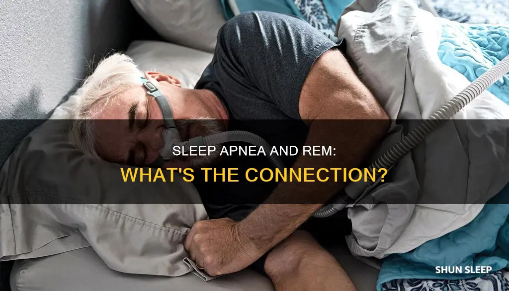 does sleep apea happen during rem sleep