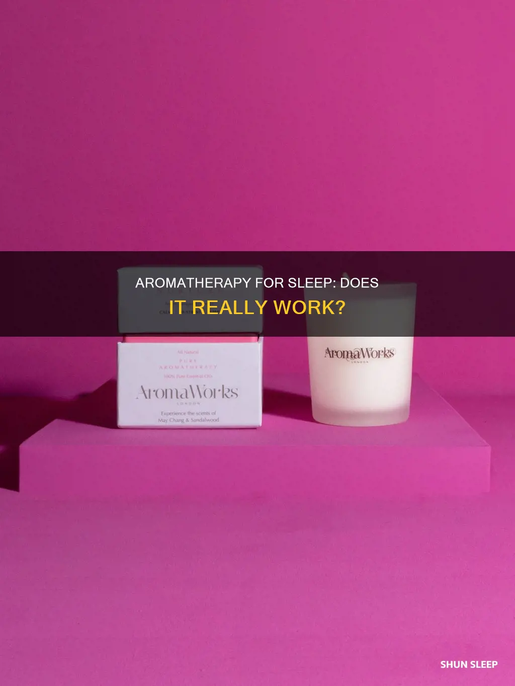 does sleep aromatherapy work