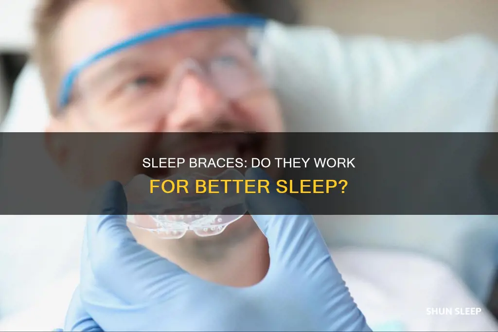 does sleep braces work