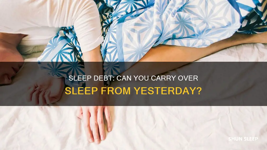 does sleep carry over from the day before