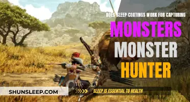Sleep Coating: Effective Monster Capture Strategy in Monster Hunter?