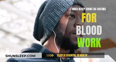 Sleep and Fasting: Blood Work Requirements