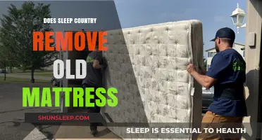 Sleep Country's Old Mattress Removal Service