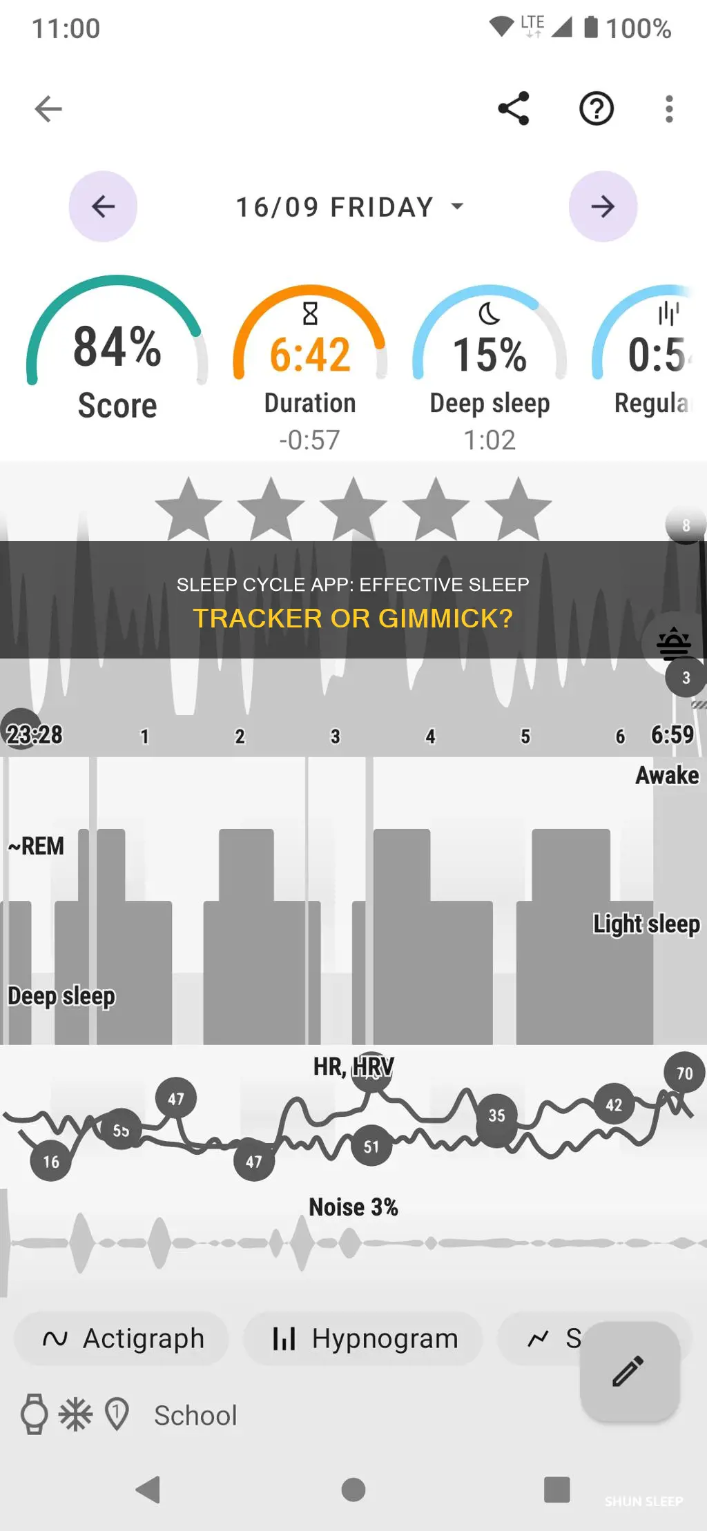 does sleep cycle app really work