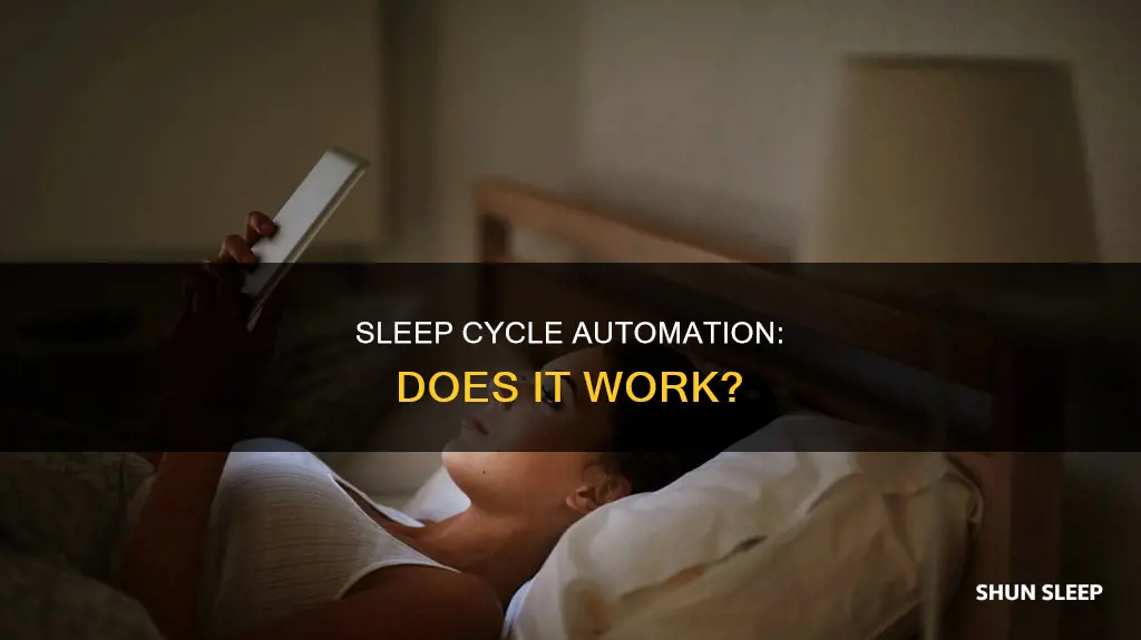 does sleep cycle work automatically