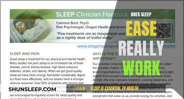 Sleep Ease: Does It Really Work?