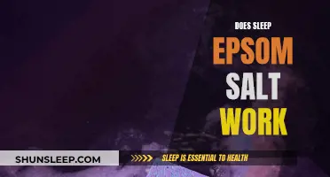 Epsom Salt and Sleep: Does It Work?
