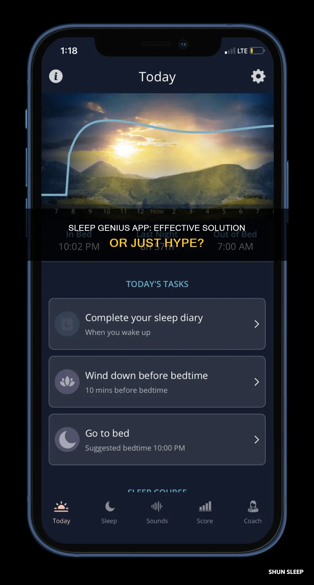 does sleep genius app work