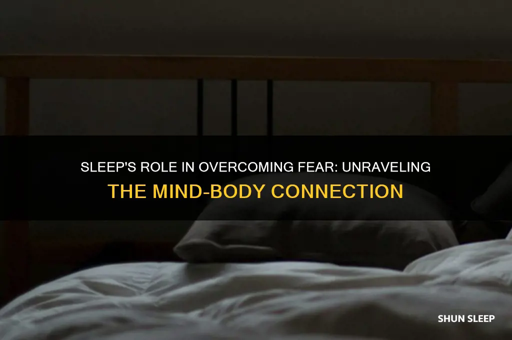does sleep get rid of fear