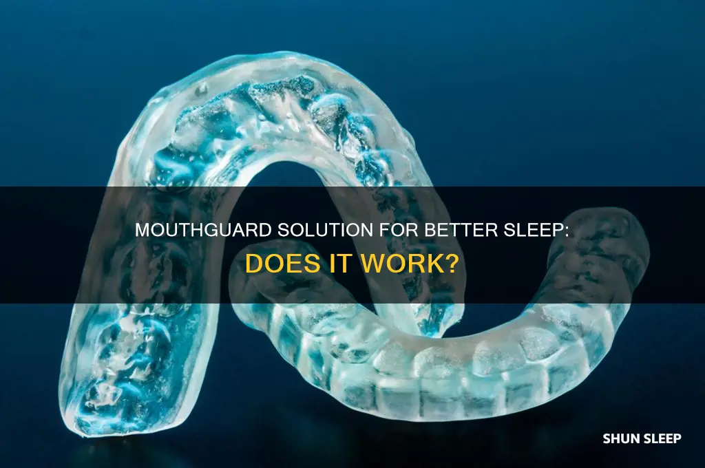 does sleep guardian mouthguard work