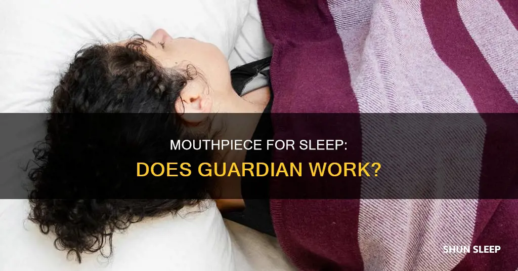 does sleep guardian mouthpiece work