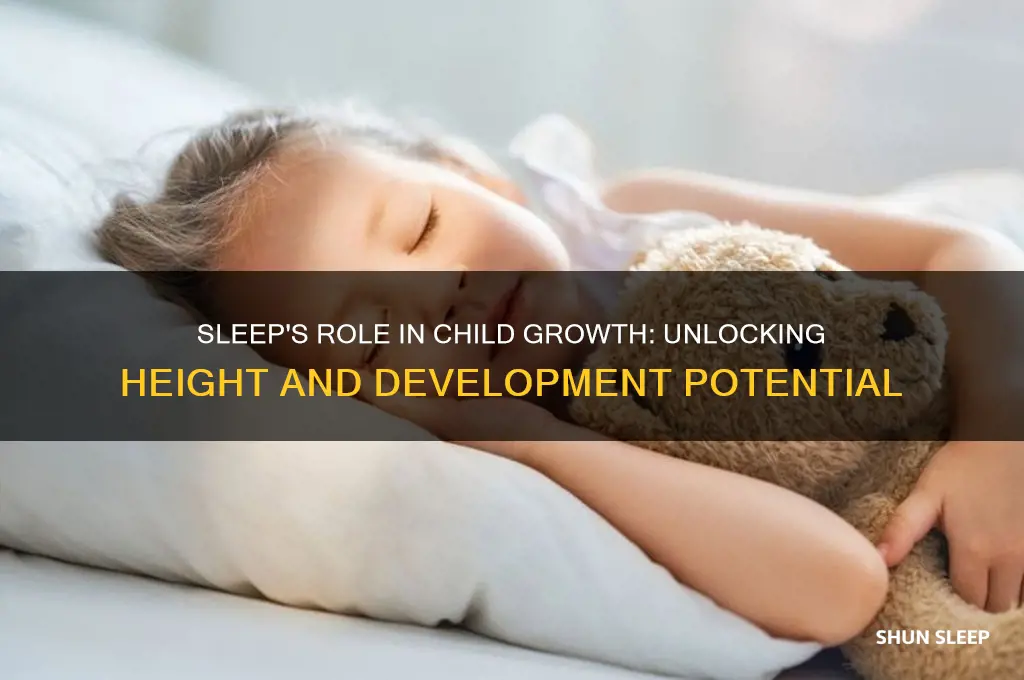 does sleep help a child grow