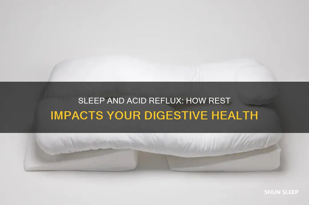 does sleep help acid reflux