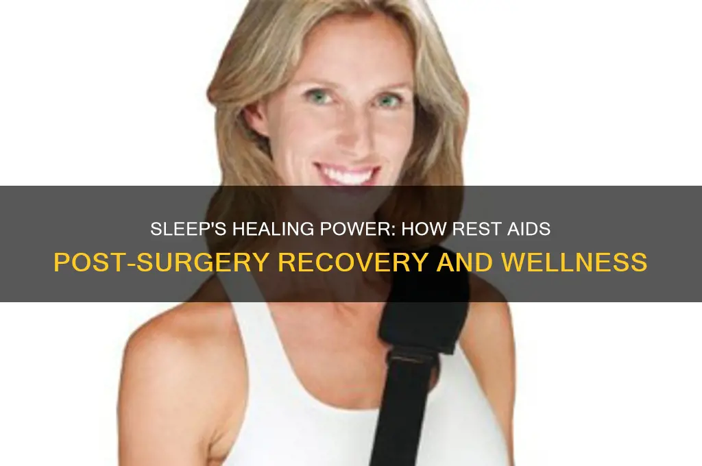 does sleep help after surgery