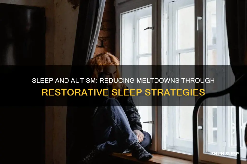 does sleep help autism meltdown