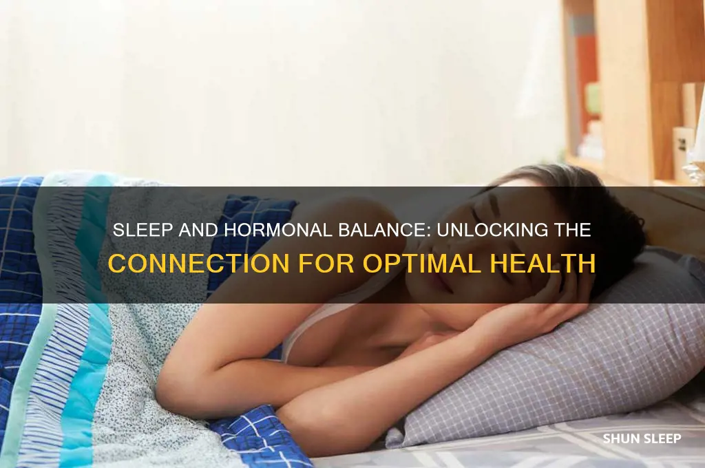 does sleep help balance hormones