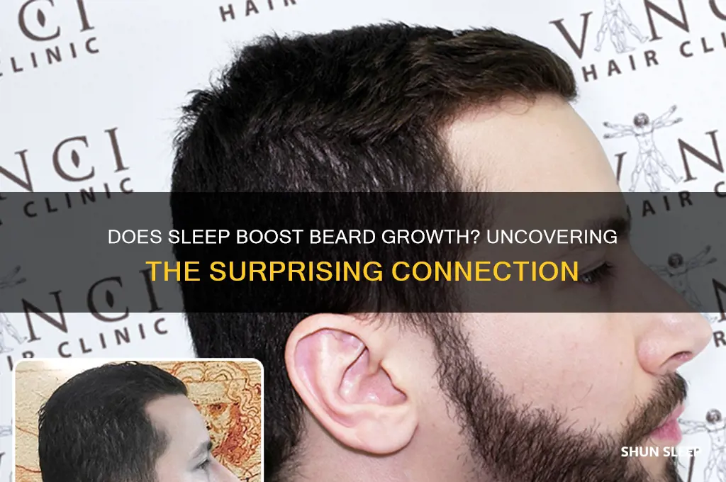 does sleep help beard growth