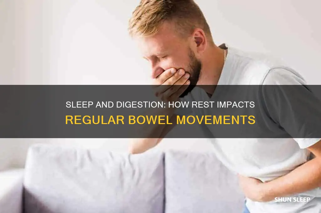 does sleep help bowel movements