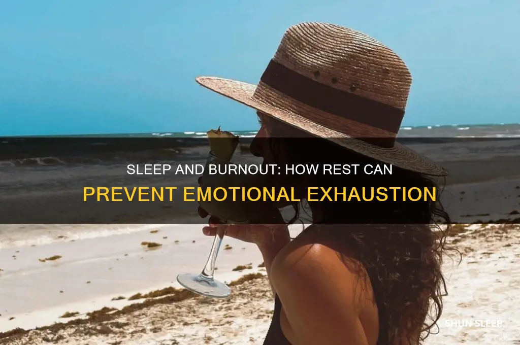 does sleep help burnout