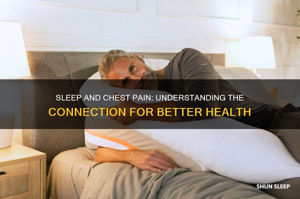 does sleep help chest pain