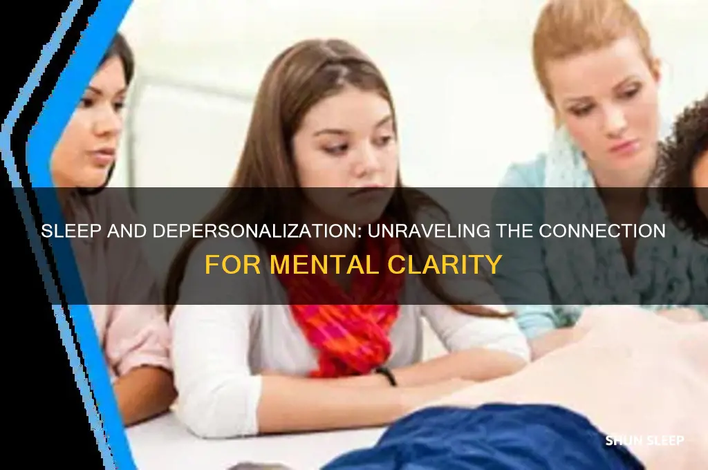 does sleep help depersonalization