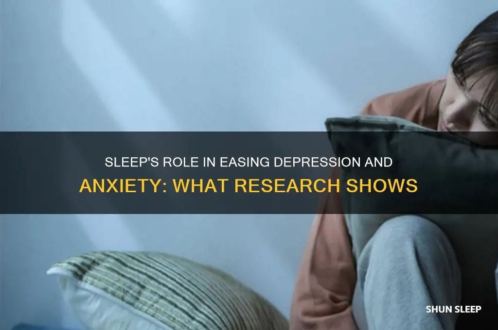 does sleep help depression and anxiety