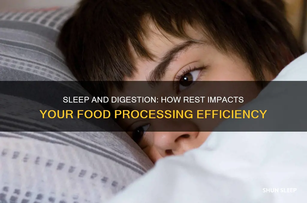 does sleep help digest food