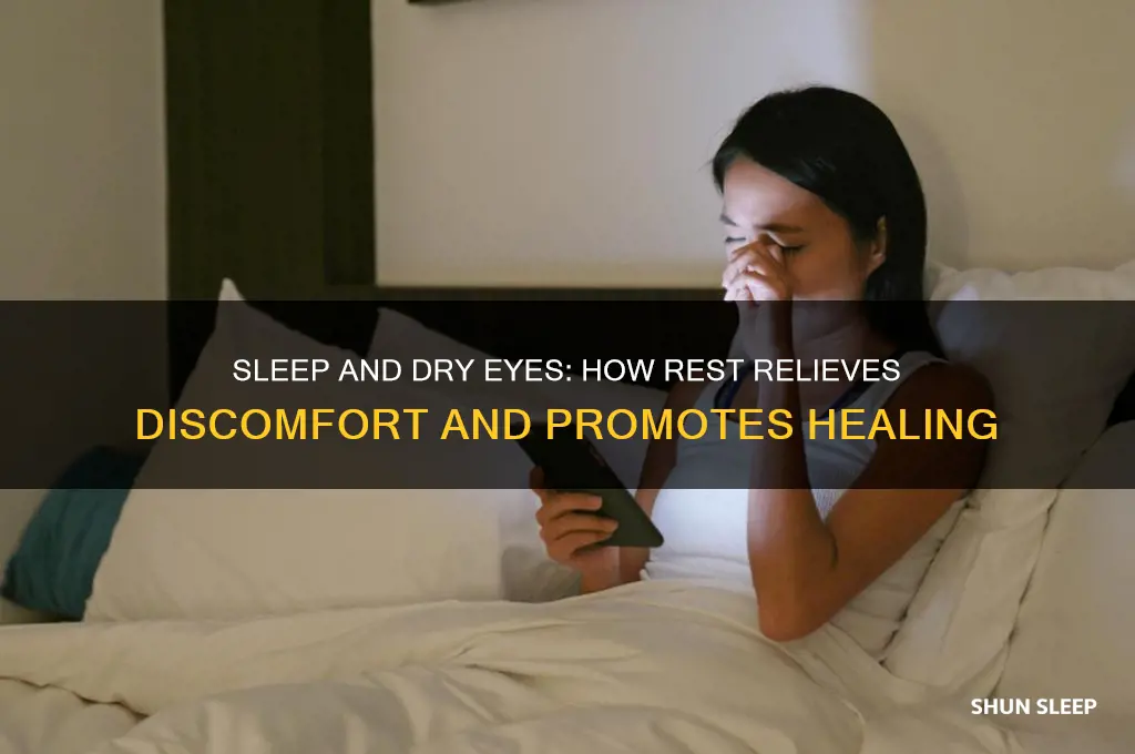 does sleep help dry eyes