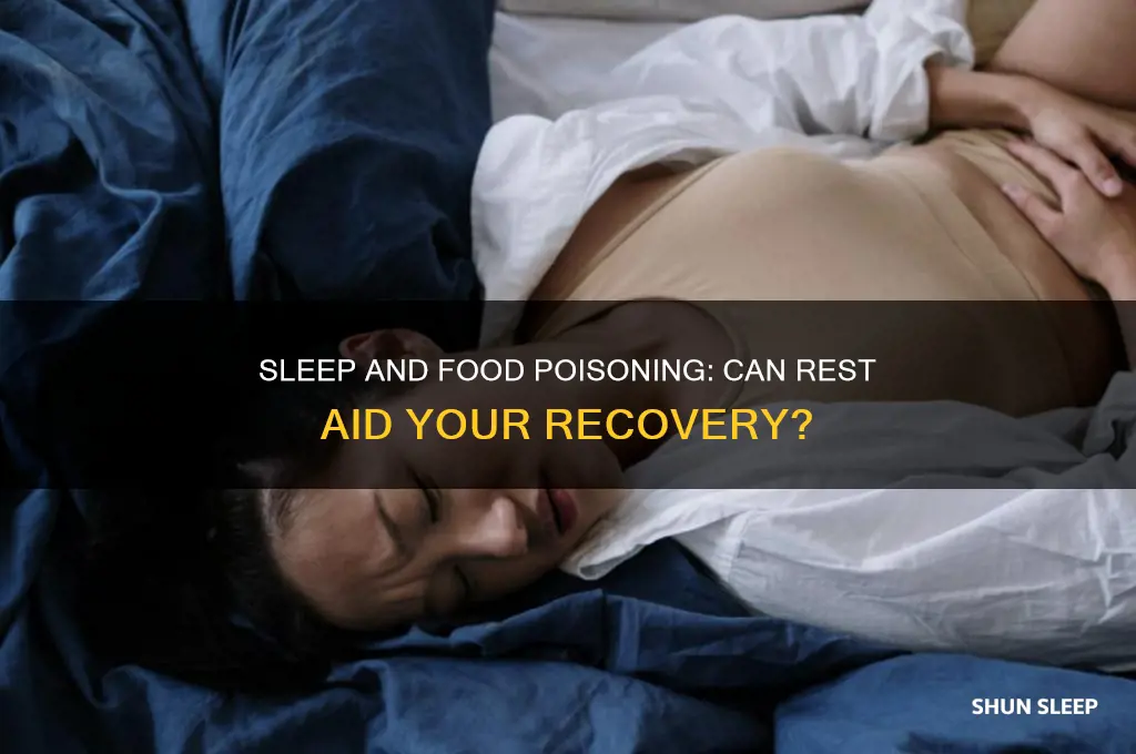 does sleep help food poisoning