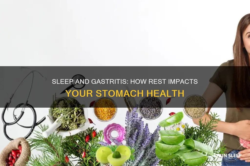 does sleep help gastritis