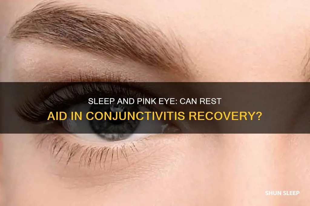 does sleep help get rid of pink eye
