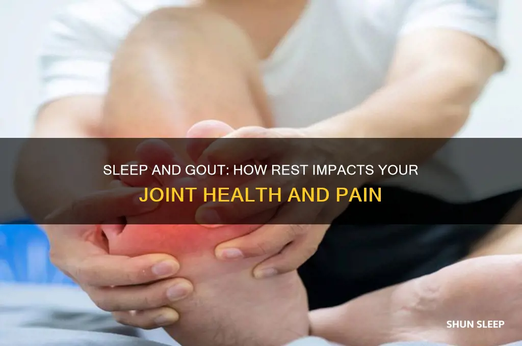 does sleep help gout